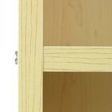Maple Shop Shelving Corner Unit