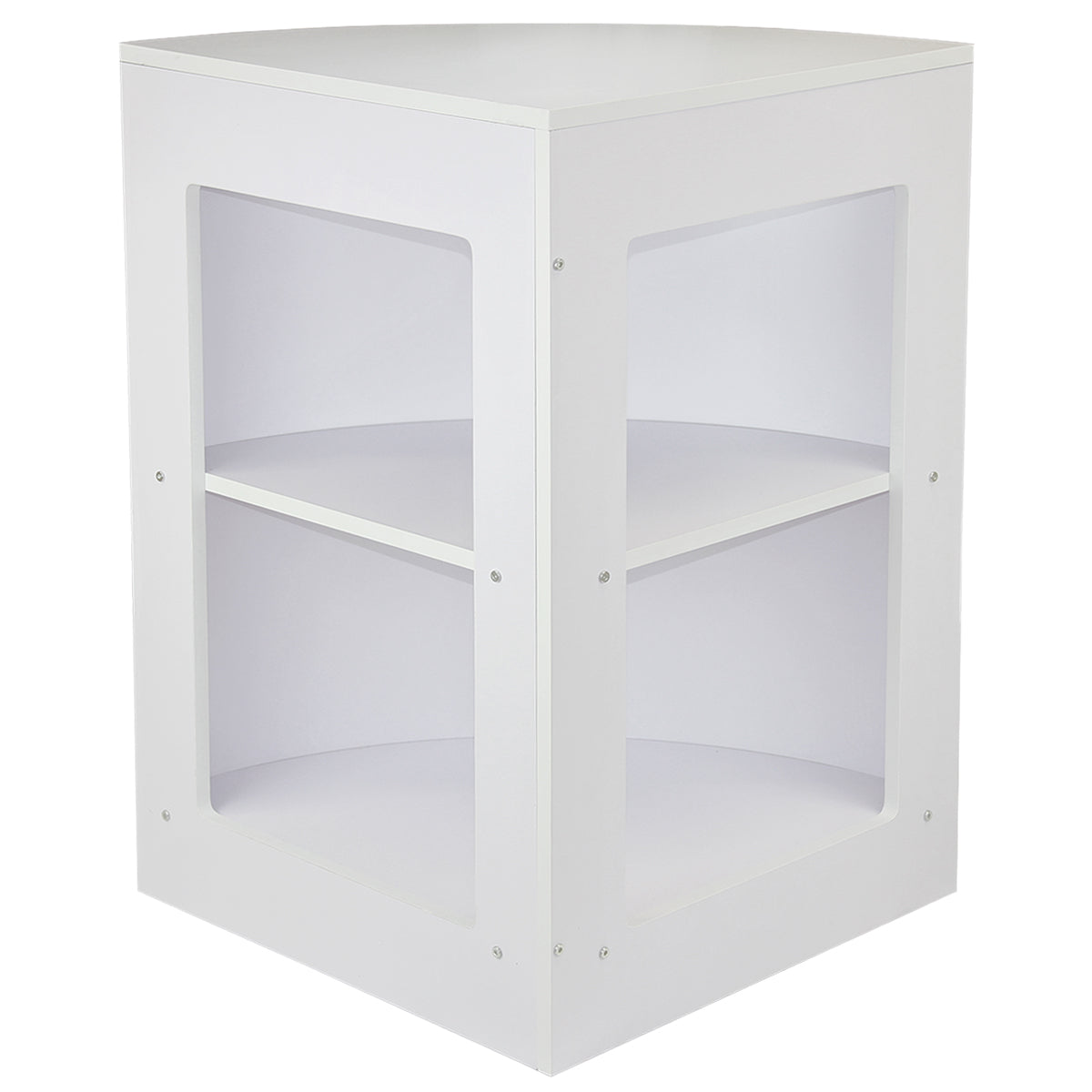 Fusion Brilliant White Shop Counter & Retail Display Set