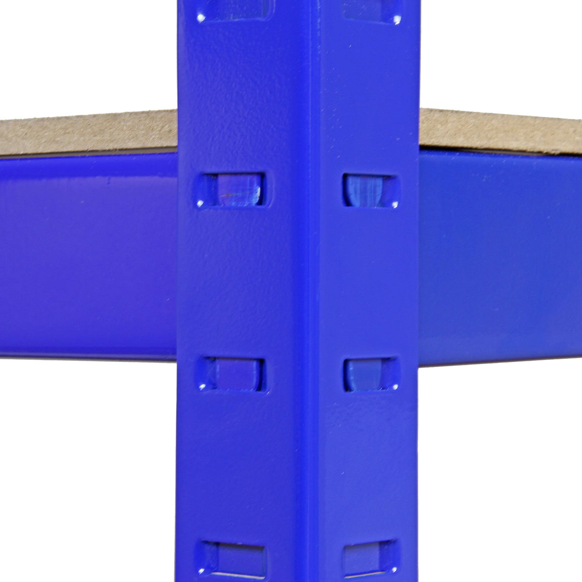 Bay Finger Racks 5 x 90cm Blue Storage Racks with 4200kg Capacity, Free Bay Connectors ...