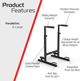 Parallettes Dip Bars XL