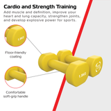 2 x 1.5KG Neoprene dumbbells