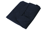 Durable black rain cover for Kamado BBQ, featuring a smooth texture and tailored fit to protect against weather elements