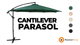 Cantilever Parasol 3m – Beige