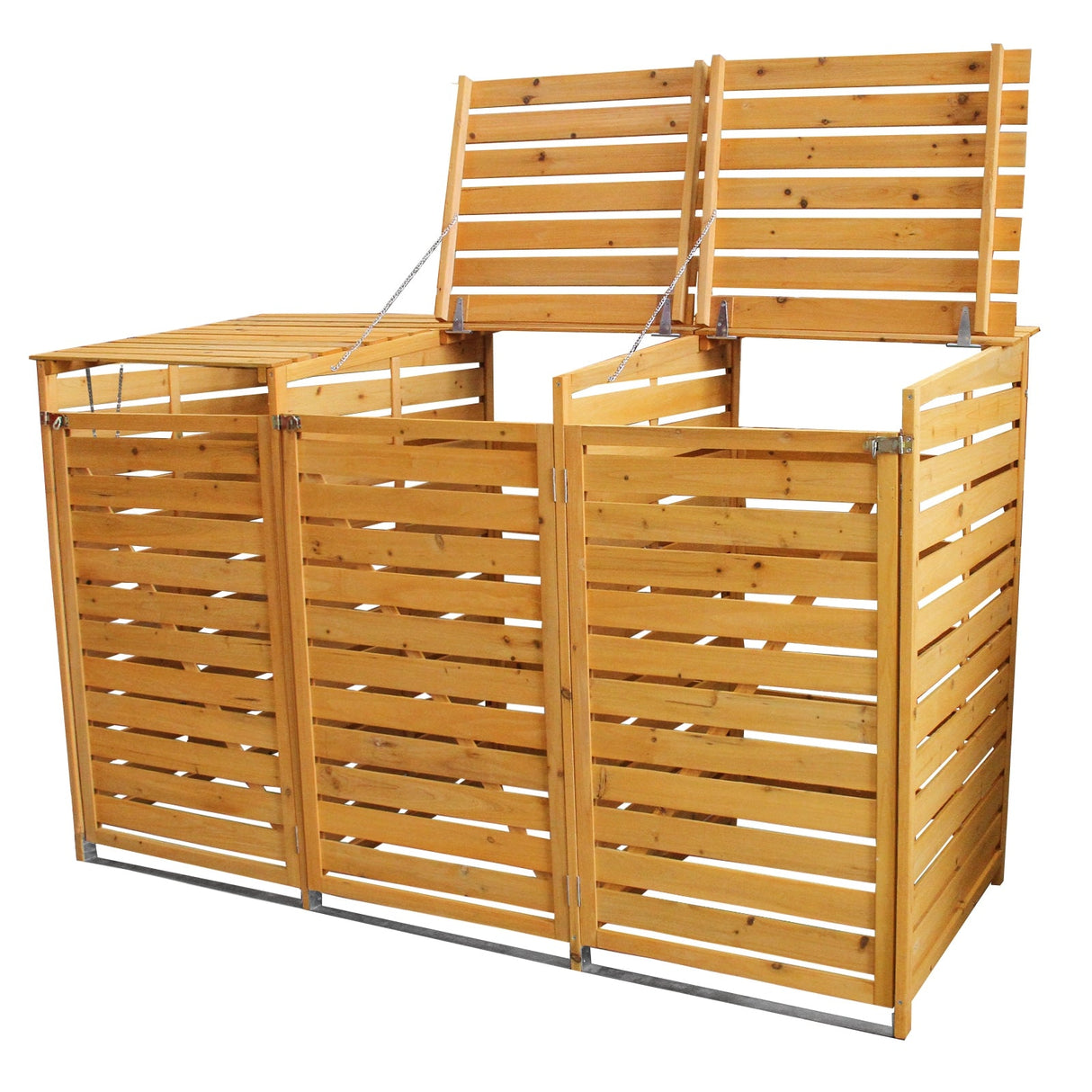 Triple Wheelie Bin Storage